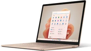 Microsoft Surface Laptop 5 (2022), 13.5" Touch Screen, Thin & Lightweight, Long Battery Life, Fast Intel i5 Processor for Multi-Tasking, 8GB RAM, 512GB Storage with Windows 11, Sandstone