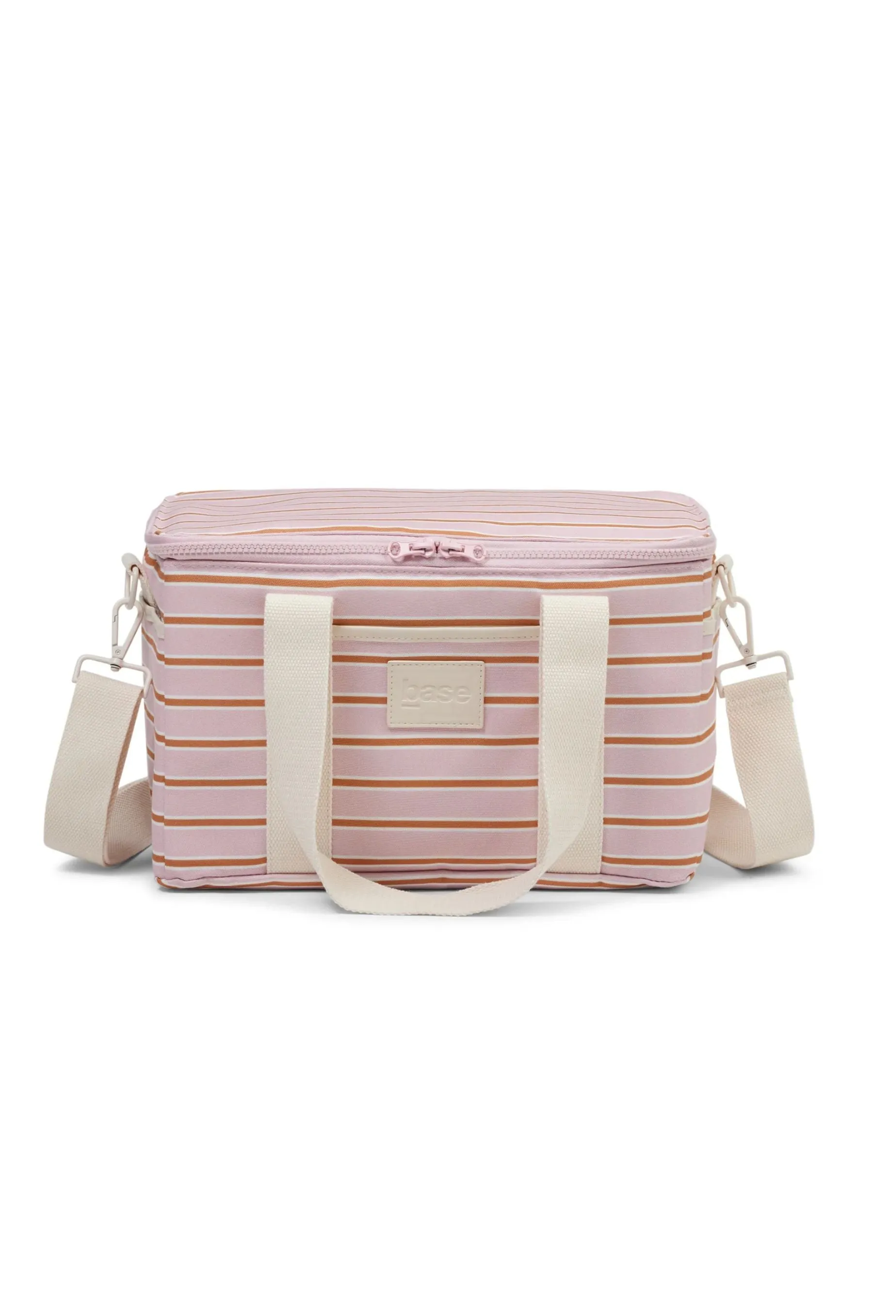 Midi Cool Base | Soft Pink/Rust Stripe