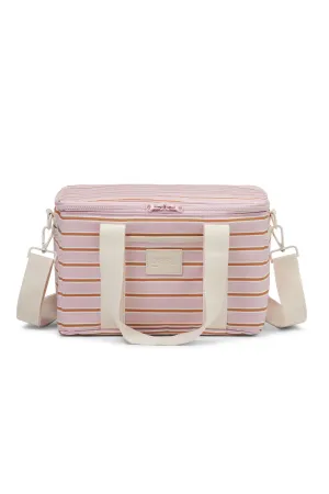 Midi Cool Base | Soft Pink/Rust Stripe
