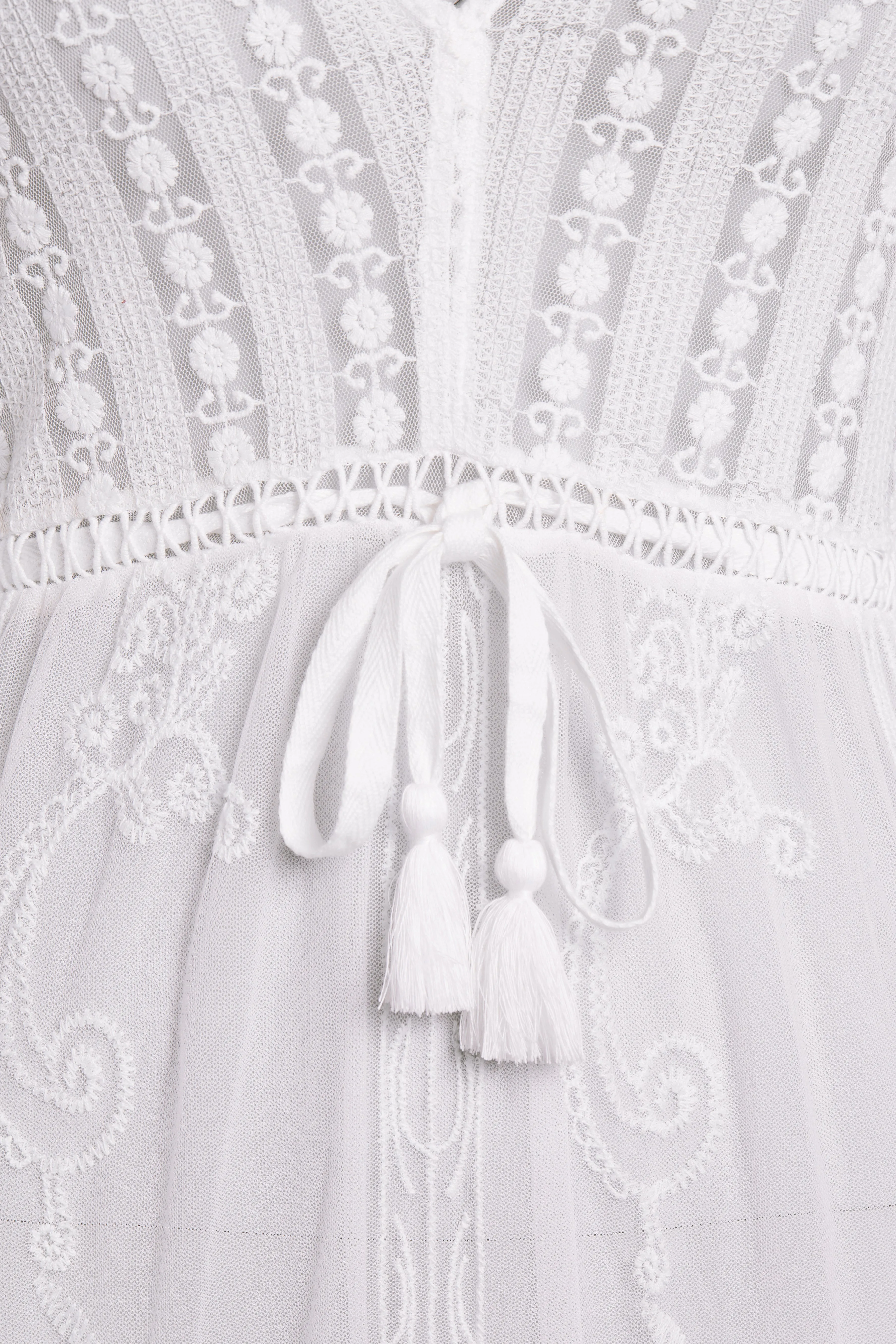 Mika Beach Dress (White)