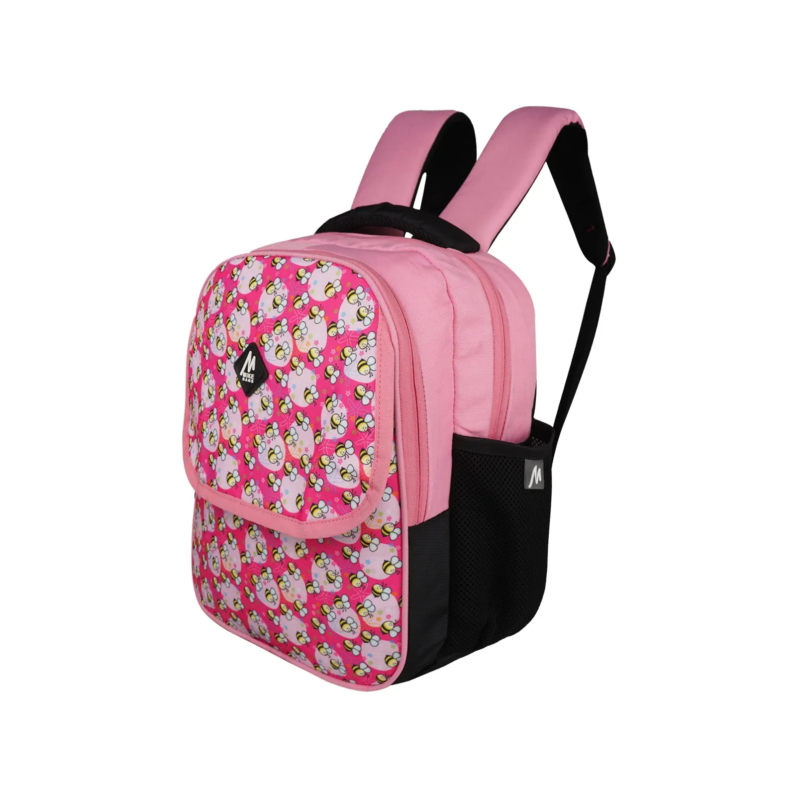 Mike Happy Bee Backpack - Light Pink