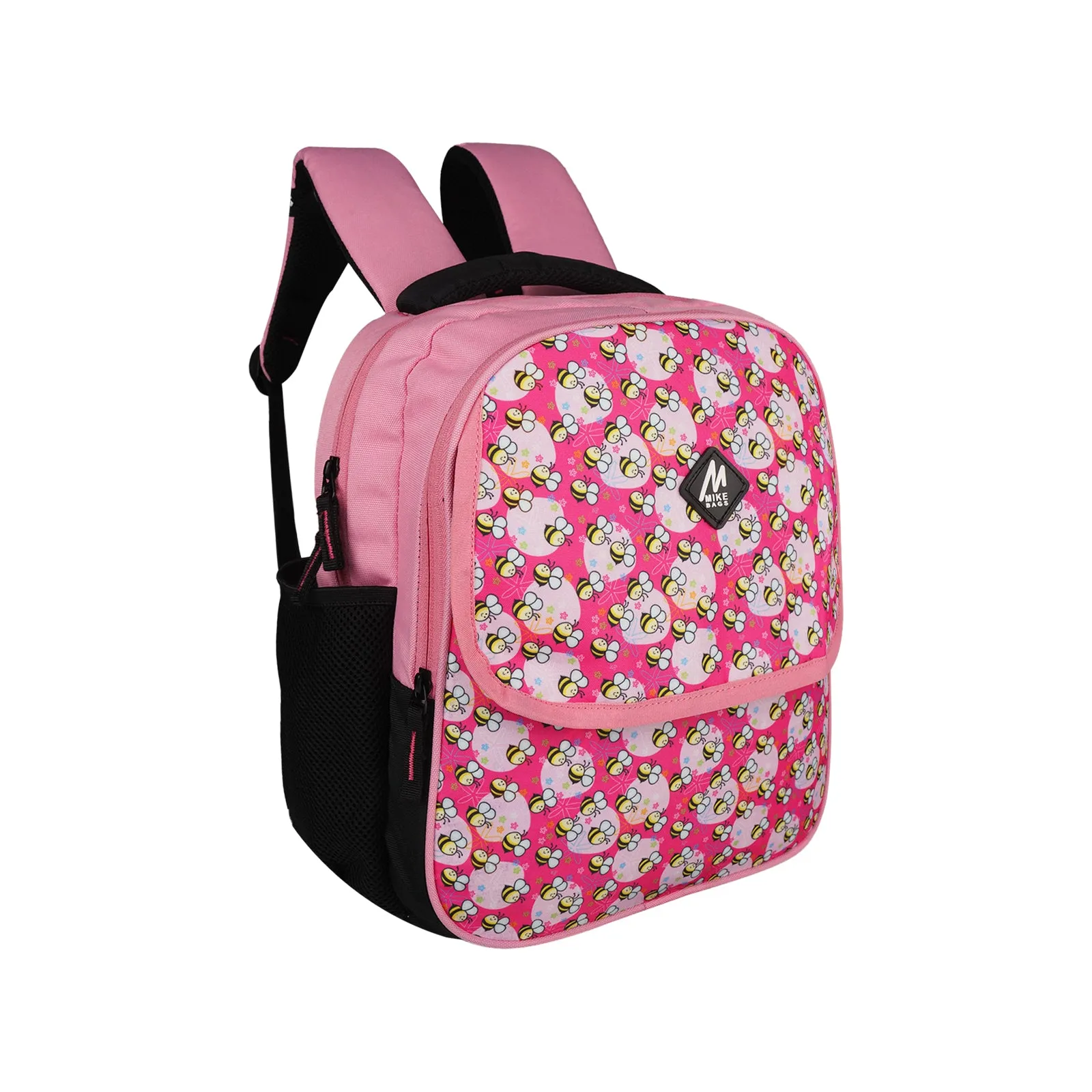 Mike Happy Bee Backpack - Light Pink