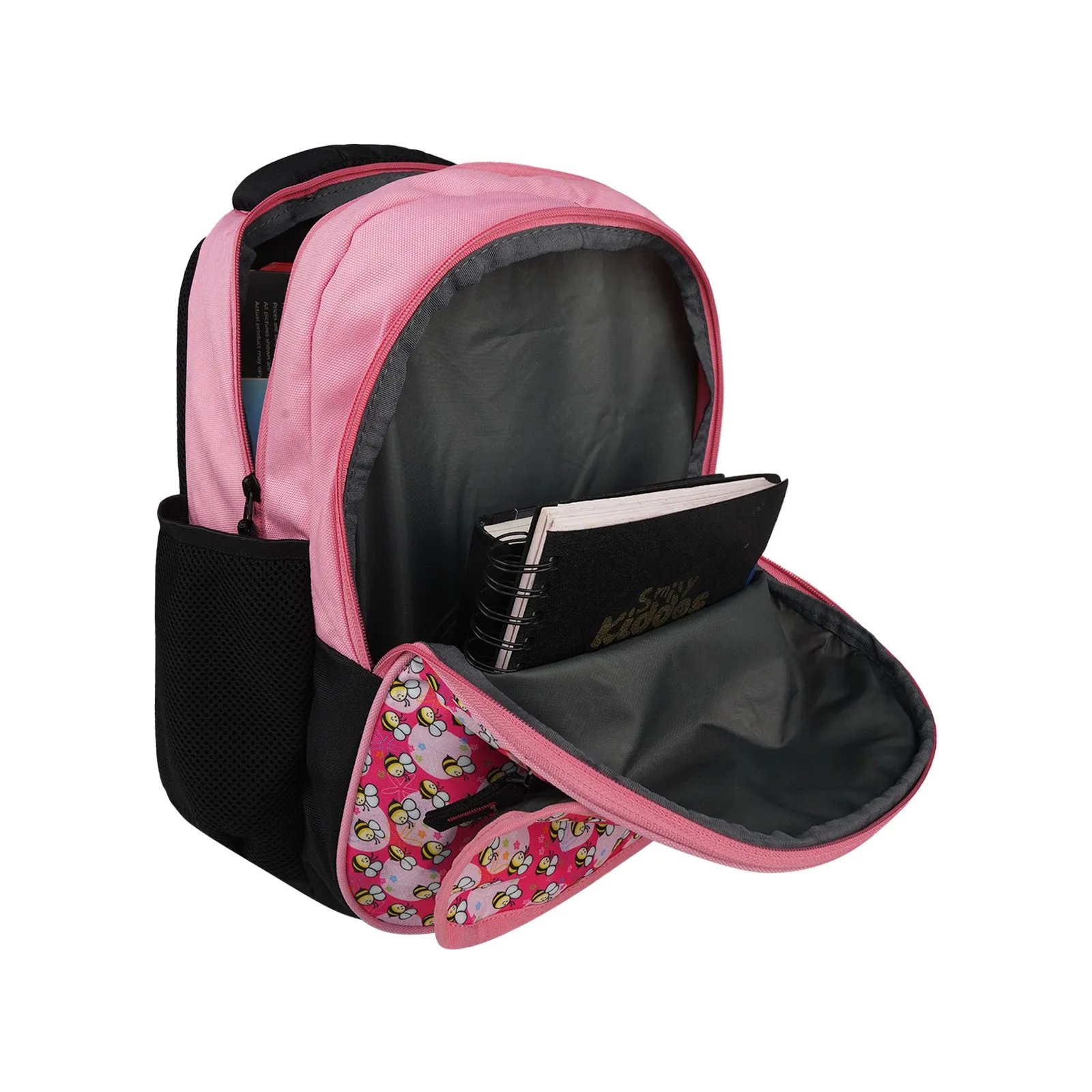 Mike Happy Bee Backpack - Light Pink