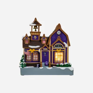 Minnesota Vikings Light Up Team Schoolhouse