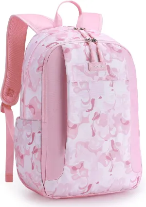 mommore School Backpack for Girls Boys Kids Lightweight Bookbag Elementary School Bag Water-Resistant BookBag