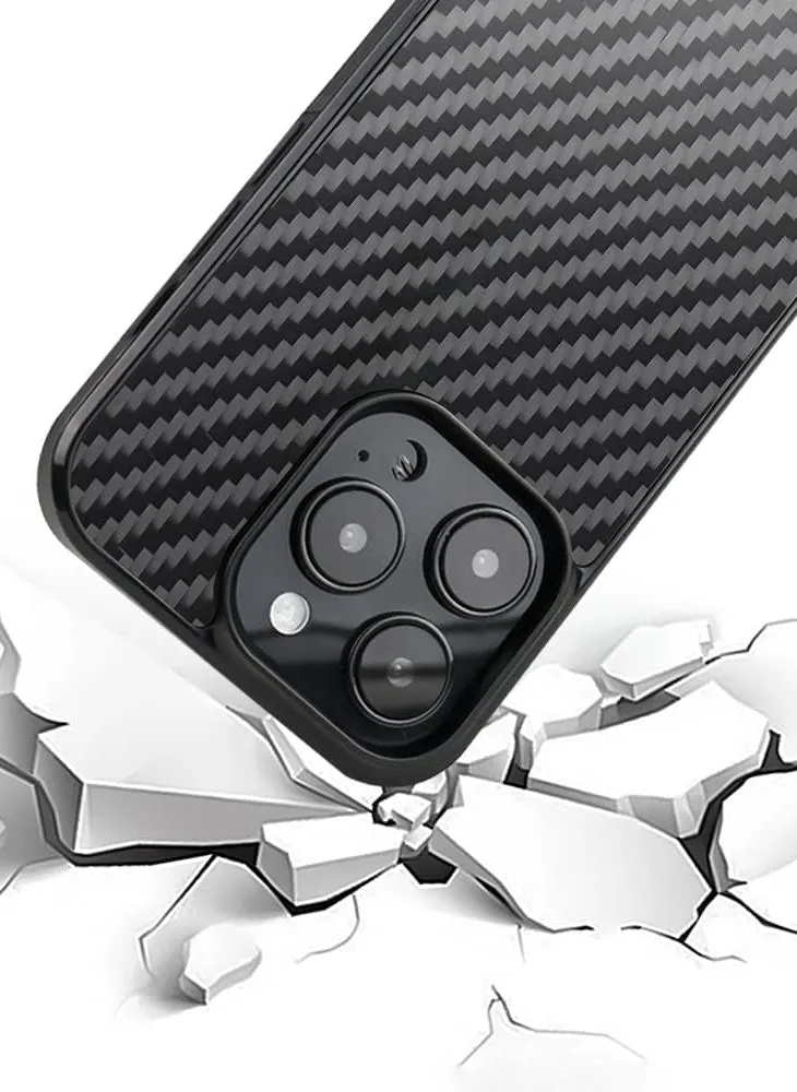 MONOCARBON iPhone 14 PRO MAX Case Real Carbon Fiber (MagSafe)