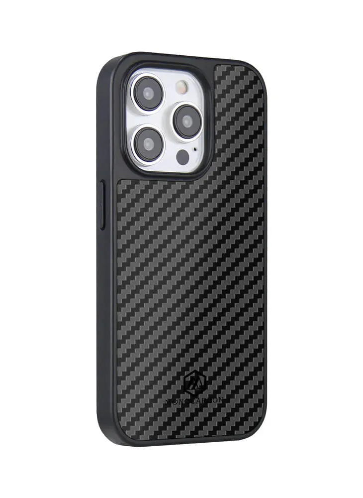 MONOCARBON iPhone 15 PRO Case Real Carbon Fiber [MagSafe]