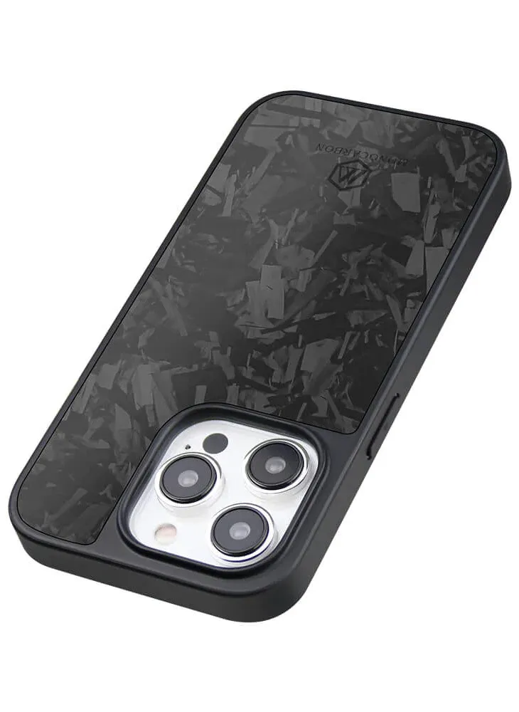 MONOCARBON iPhone 15 Pro MAX Case FORGED Real Carbon Fiber [MagFit]