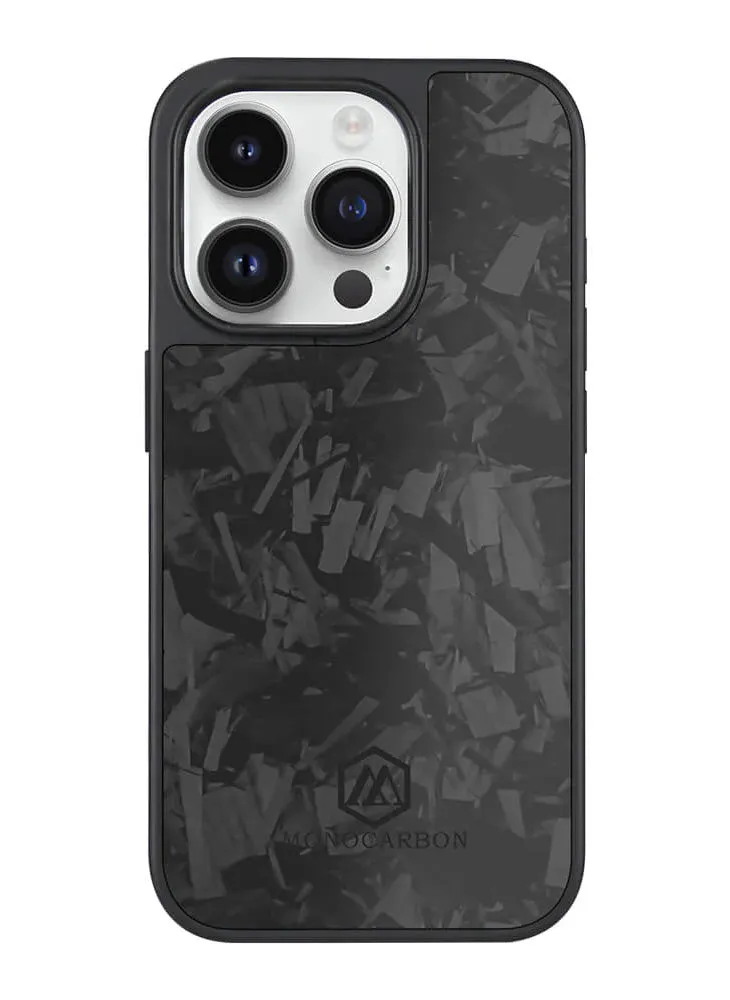 MONOCARBON iPhone 15 Pro MAX Case FORGED Real Carbon Fiber [MagFit]