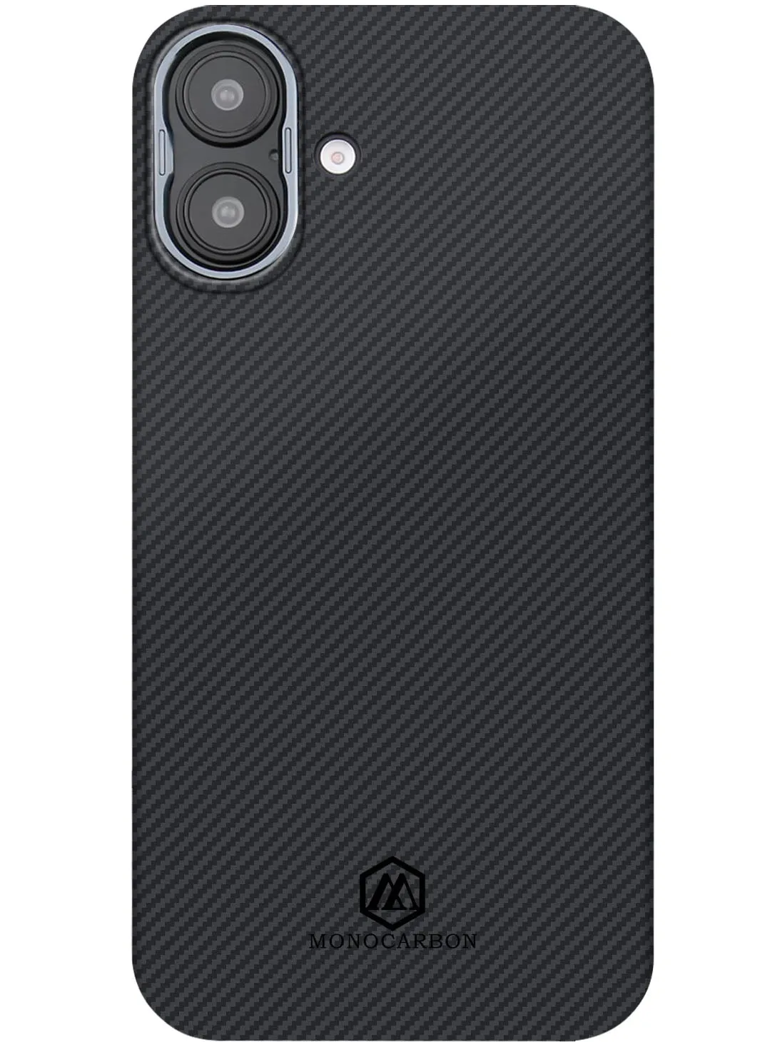 MONOCARBON iPhone 16 Case Real 600D Aramid Fiber [Magsafe]