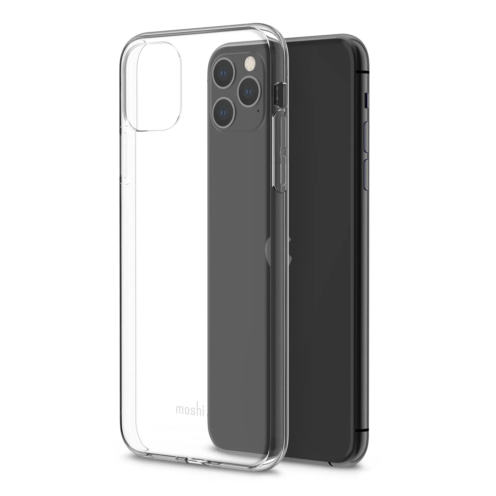 Moshi Vitros Ultra Thin Clear Protective Case For iPhone 11 Pro Max (Damaged Box, bonus screen protector)
