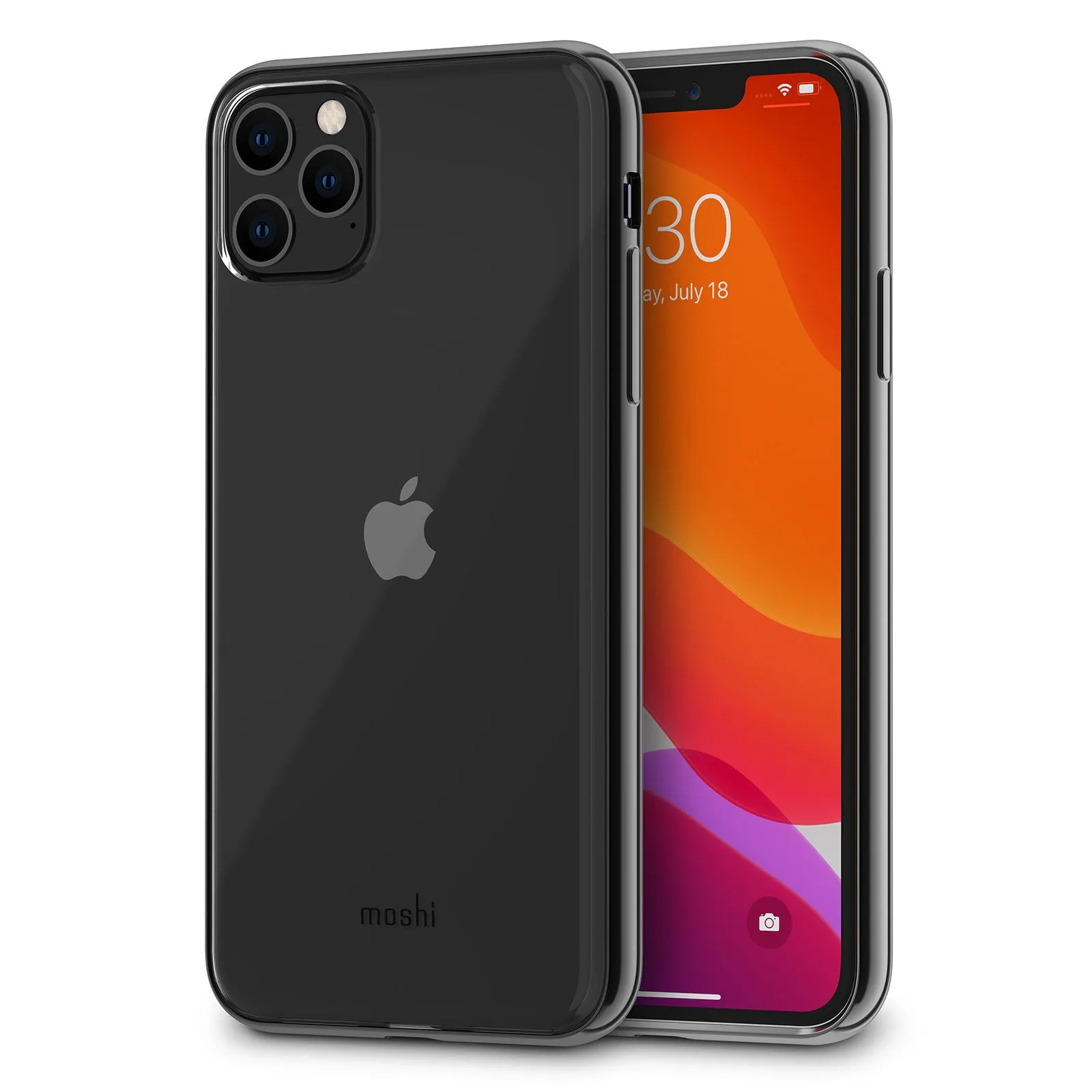 Moshi Vitros Ultra Thin Clear Protective Case For iPhone 11 Pro Max (Damaged Box, bonus screen protector)