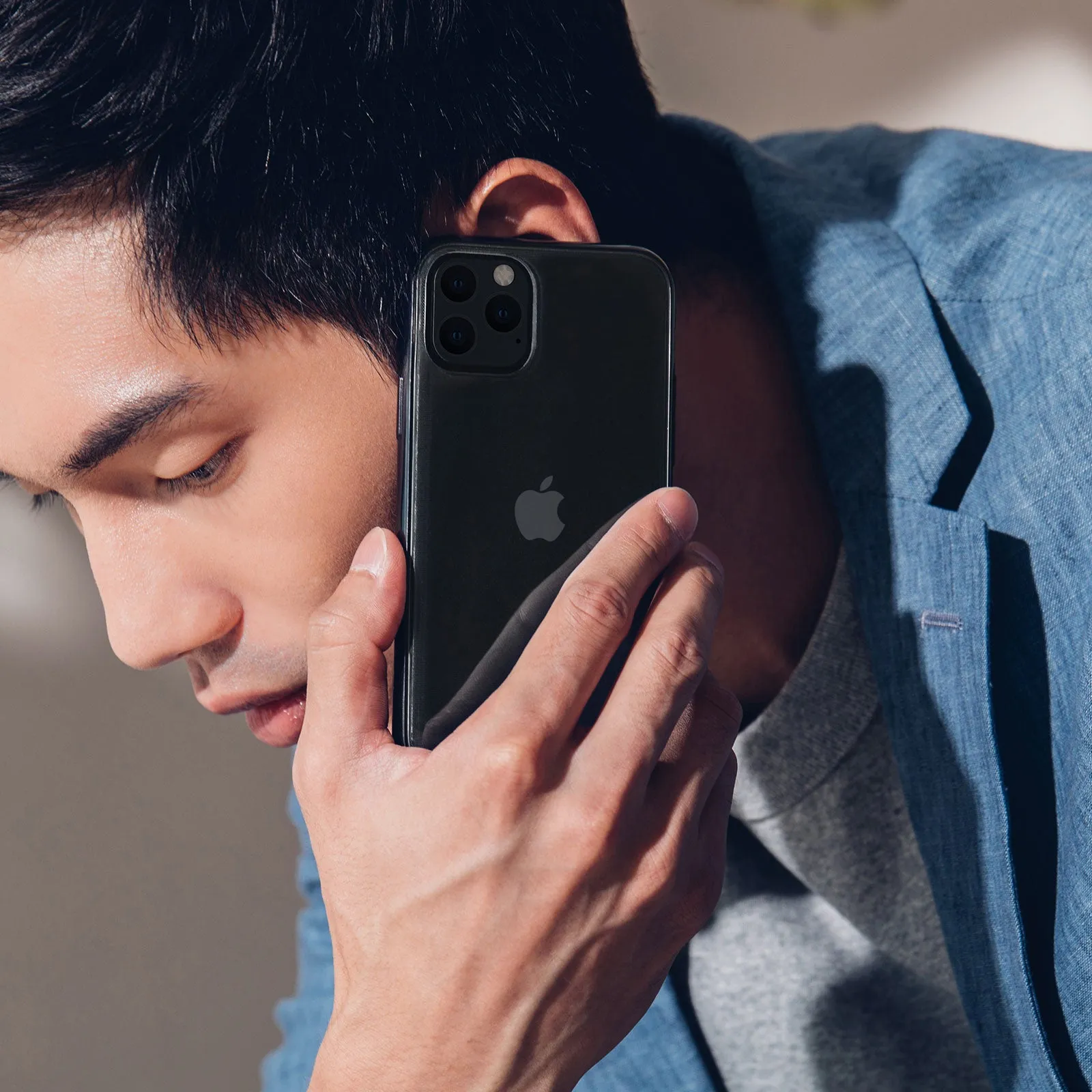 Moshi Vitros Ultra Thin Clear Protective Case For iPhone 11 Pro Max (Damaged Box, bonus screen protector)