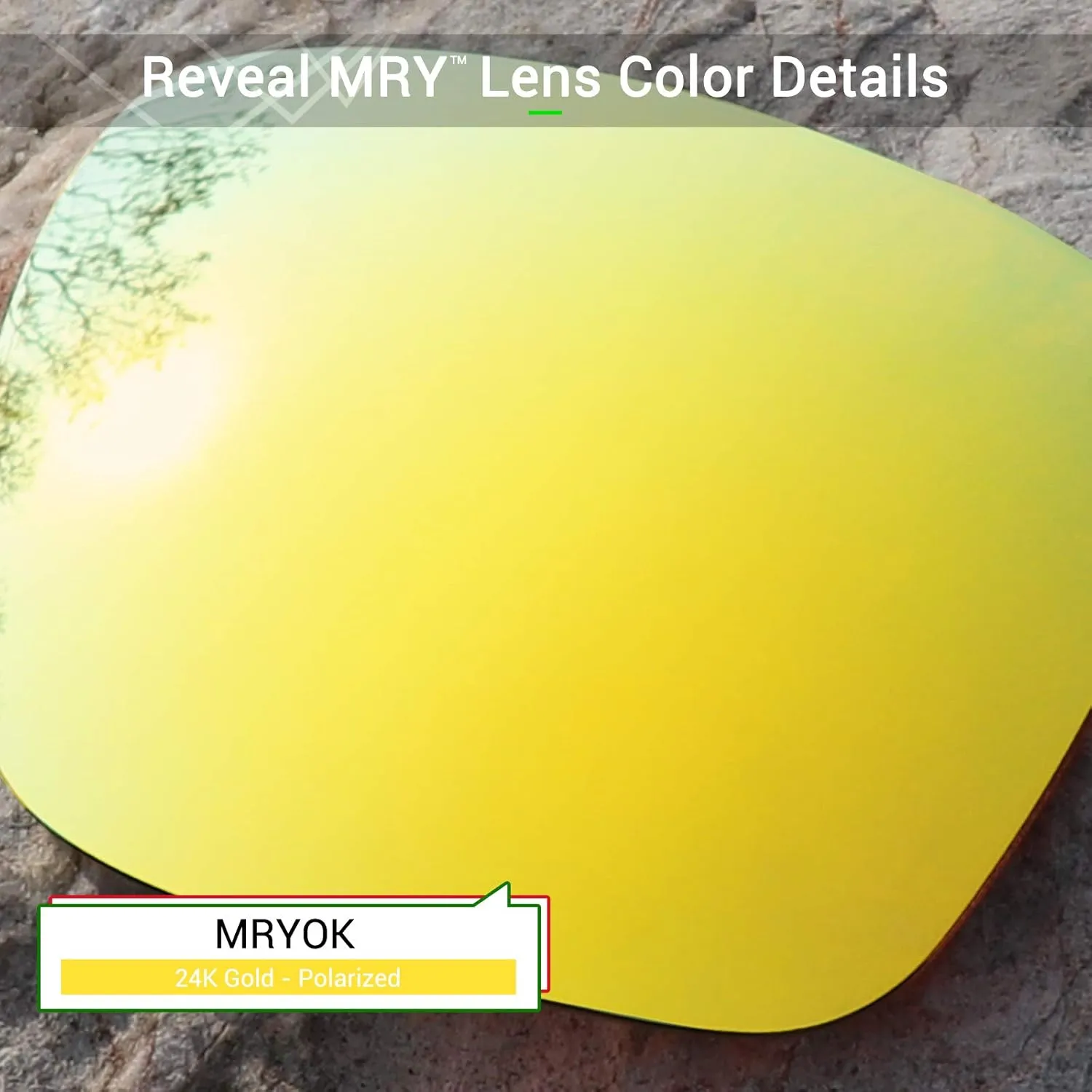 Mryok Replacement Lenses Compatible with Ray-Ban Mr Burbank RB2283 52mm - Options