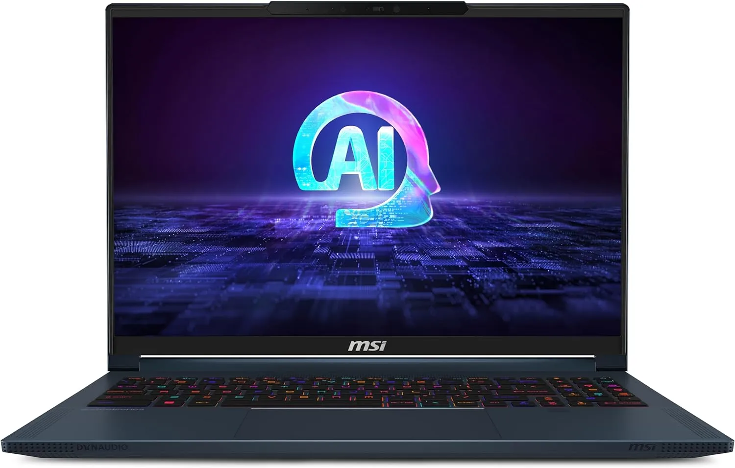 MSI Stealth 16 AI Studio 16” 240Hz QHD  Gaming Laptop: Intel Core Ultra 9-185H, NVIDIA Geforce RTX 4070, 64GB DDR5, 1TB NVMe SSD, Thunderbolt 4, Win 11 Pro: Star Blue A1VGG-036US