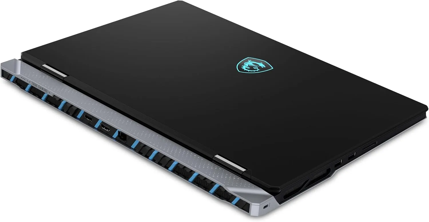 MSI Titan 18 HX AI 18" 120Hz MiniLED UHD  Gaming Laptop: Intel Ultra 9-285HX, NVIDIA Geforce RTX 5090, 64GB DDR5, 6TB NVMe SSD, Thunderbolt 5, Wi-Fi 7, Win 11 Pro: Black A2XWJG-614US