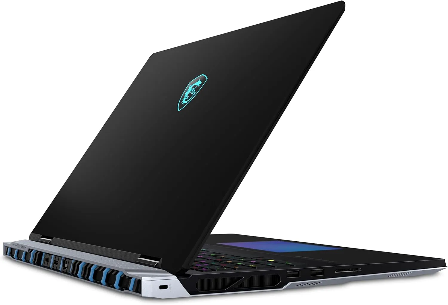 MSI Titan 18 HX AI 18" 120Hz MiniLED UHD  Gaming Laptop: Intel Ultra 9-285HX, NVIDIA Geforce RTX 5090, 64GB DDR5, 6TB NVMe SSD, Thunderbolt 5, Wi-Fi 7, Win 11 Pro: Black A2XWJG-614US
