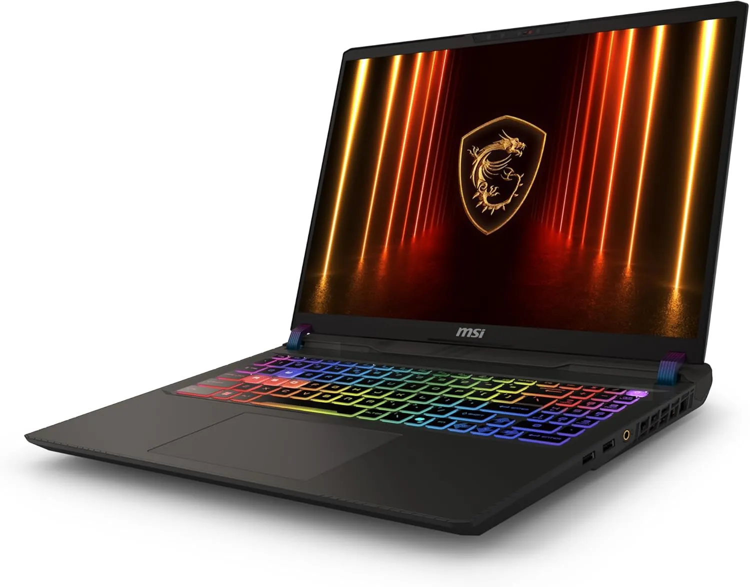 MSI Vector 16 HX AI 16” 240Hz QHD  Gaming Laptop: Intel Core Ultra 9-275HX, NVIDIA Geforce RTX 5080, 32GB DDR5, 2TB NVMe SSD, Thunderbolt 5, Wi-Fi 7, Win 11 Pro: Cosmo Gray A2XWIG-058US