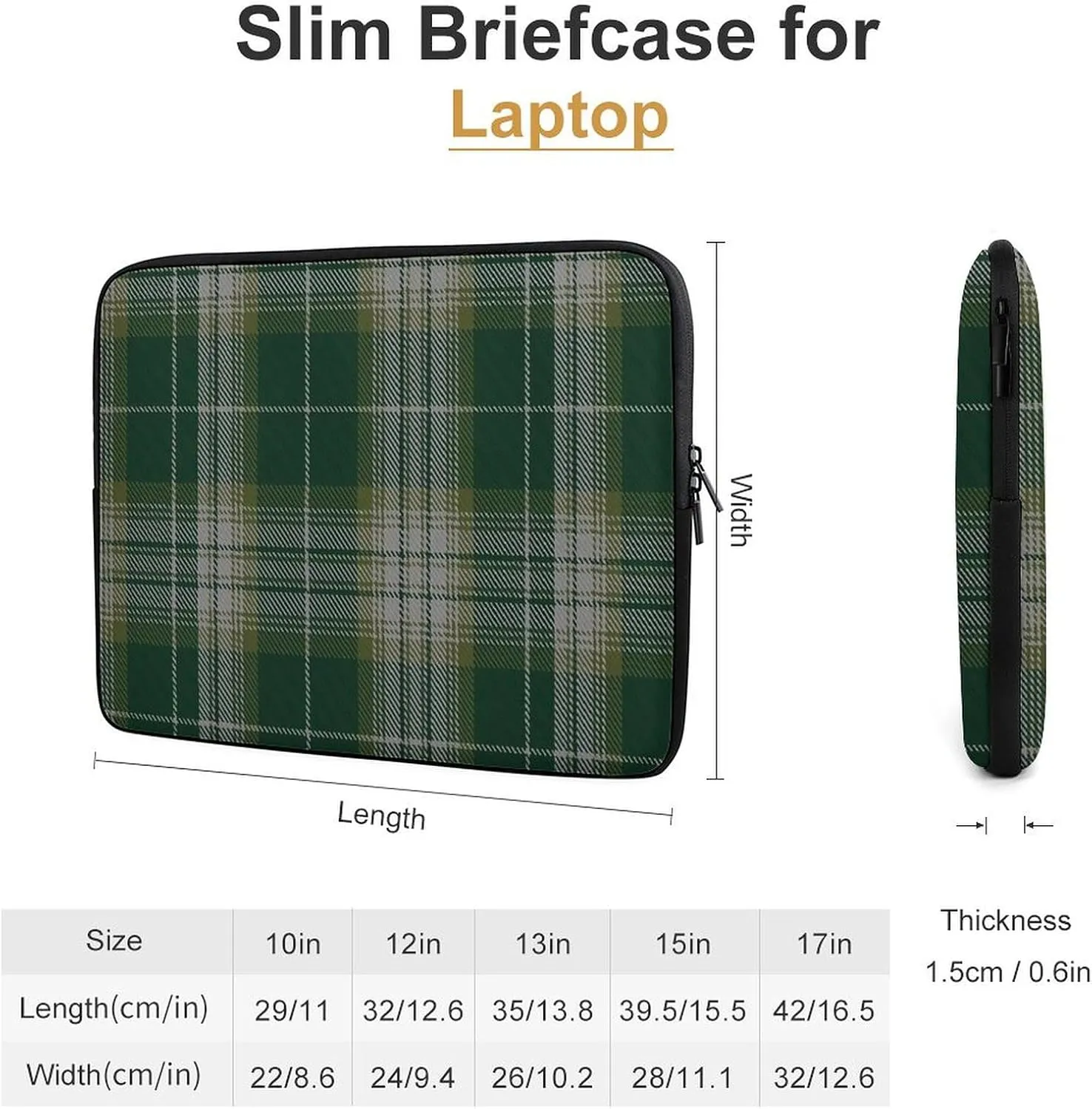 Murray Tartan All Print Hands Free Withdrawal Laptop Bag Unisex