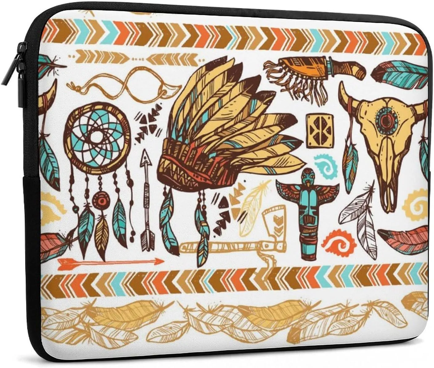 Native Americans Laptop Sleeve Case Computer Handbags Briefcase Carrying Bag for 10/12/13/15/17 Inch Laptops