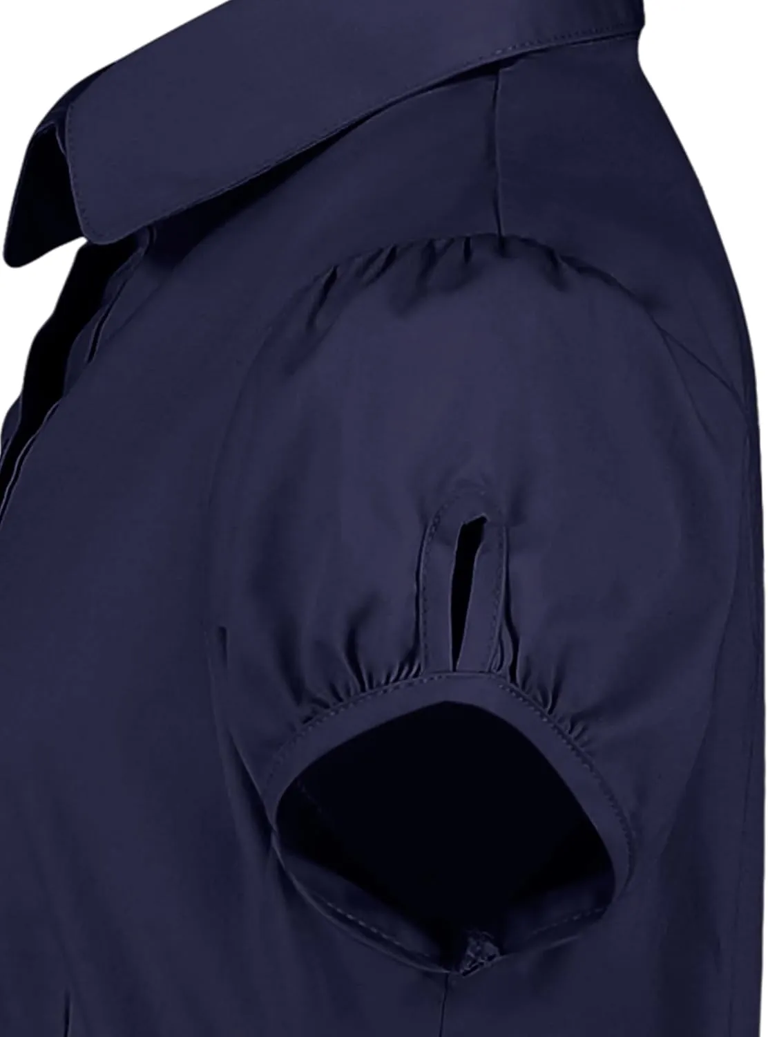 Nautica Girls' School Uniform Short Sleeve Shirtdress