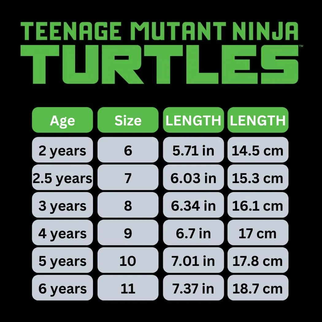 Nickelodeon Boy's Ninja Turtles Lighted Sneakers (Toddler/Little Kid)