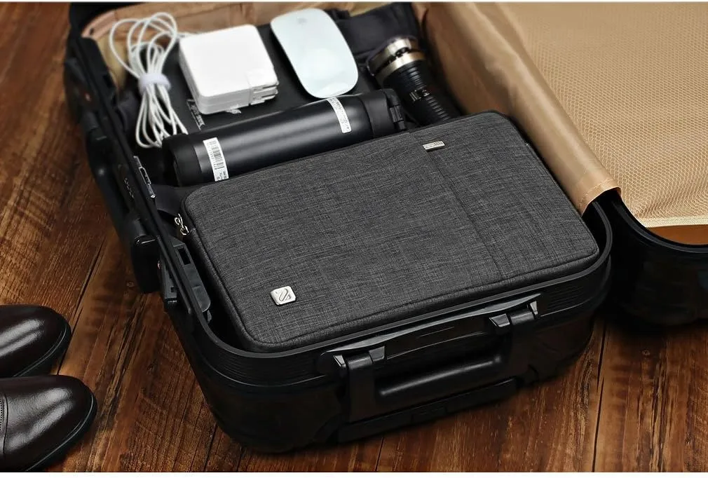 NIDOO 13 Inch Laptop Sleeve Case Water Resistant Bag for 13" MacBook Air M4 M3 2025, MacBook Pro/13 iPad Pro M4/ Surface Pro 10 9/13.4" Dell XPS 13 Plus / 13.3" Latitude 7340 /HP EliteBook ASUS