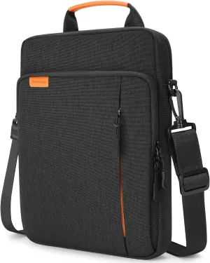 NIDOO 14 inch Laptop Sleeve Bag 13 inch Carrying Case for 14" MacBook Pro M4 M3, Laptop Shoulder Handbag for 13.5" Surface Laptop 6 5/14" Lenovo ThinkPad E14 L14/ ThinkPad X1 Carbon/HP Asus Galaxy