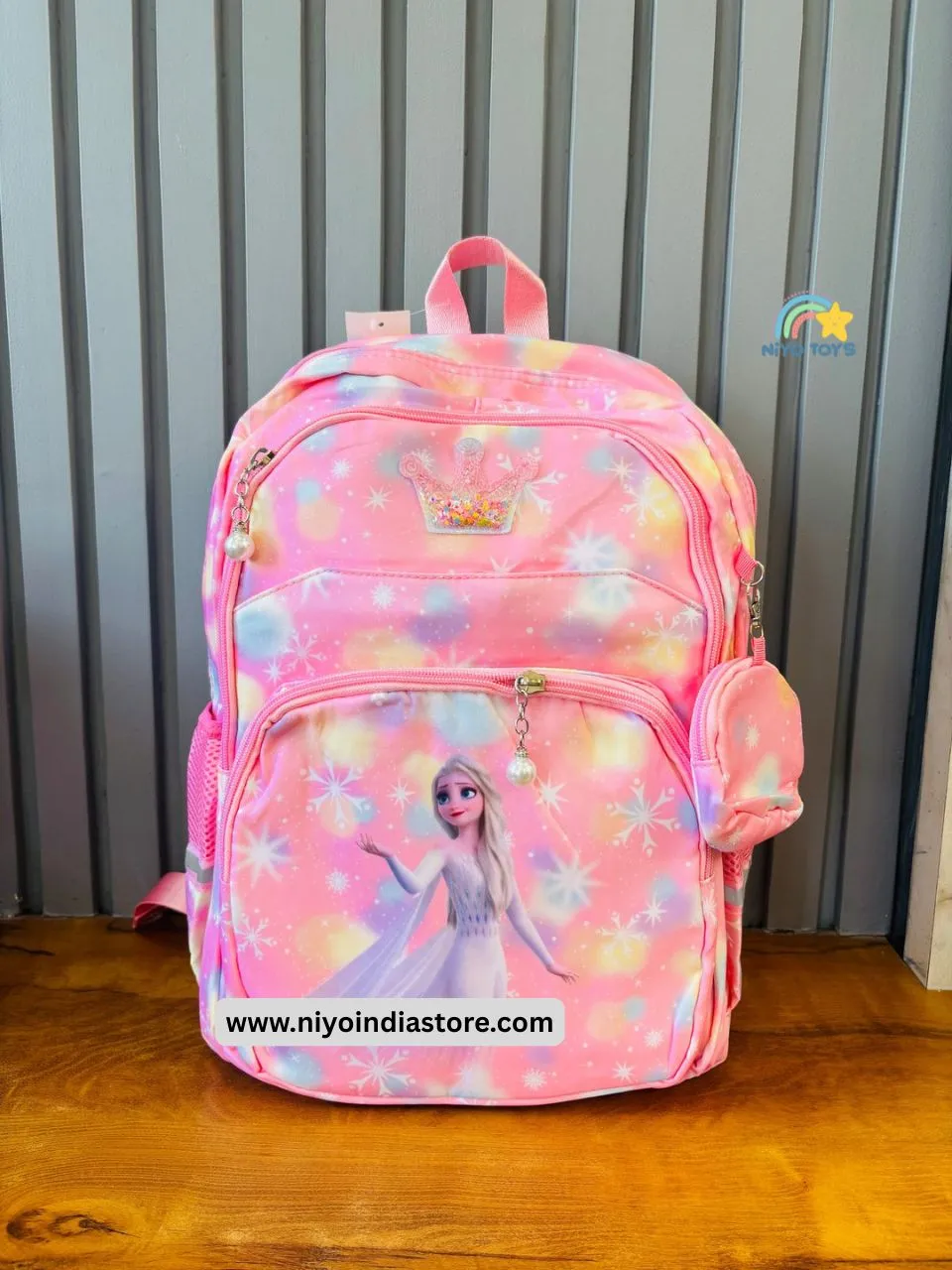 NIYO TOYS Frozen School Backpack for Kids