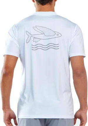 NORTHYARD Mens Rash Guard Shirt UPF 50  UV Sun Protection Short Sleeve Athletic T-Shirts for Men Quick Dry Fishing Beach Swim