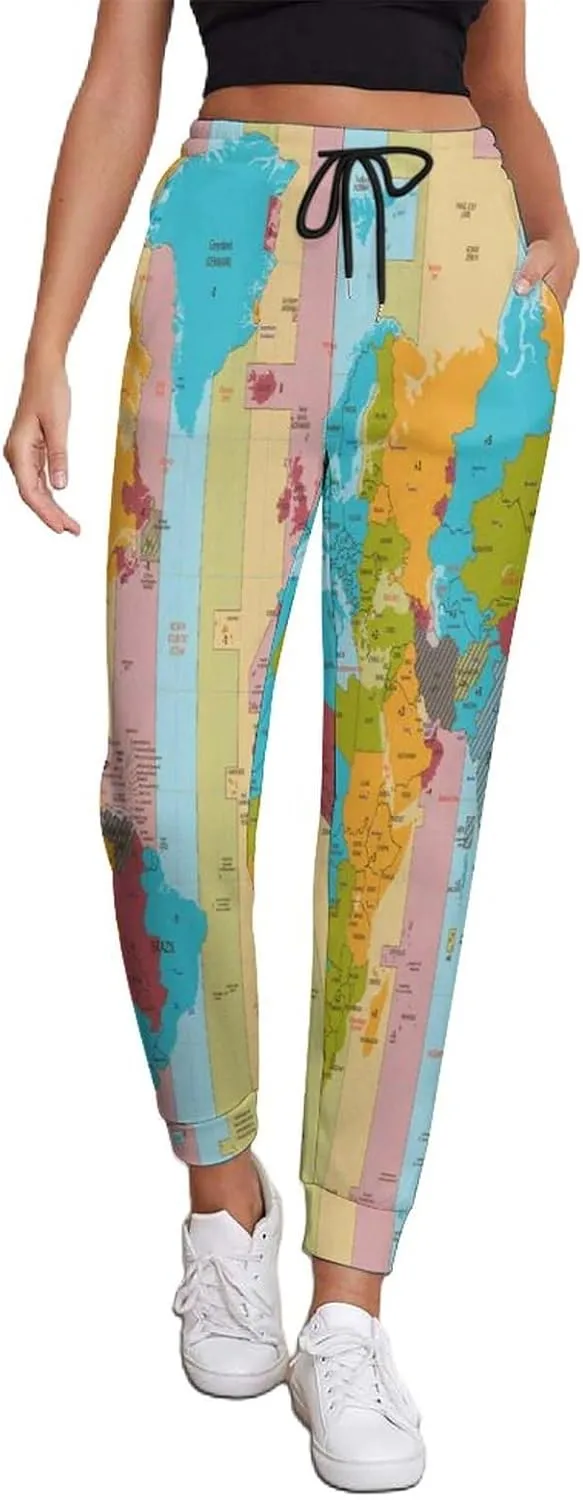 Nugier Women's Sweatpants, Lounge Pants, Drawstring Pajamas with Pockets (S-3XL)