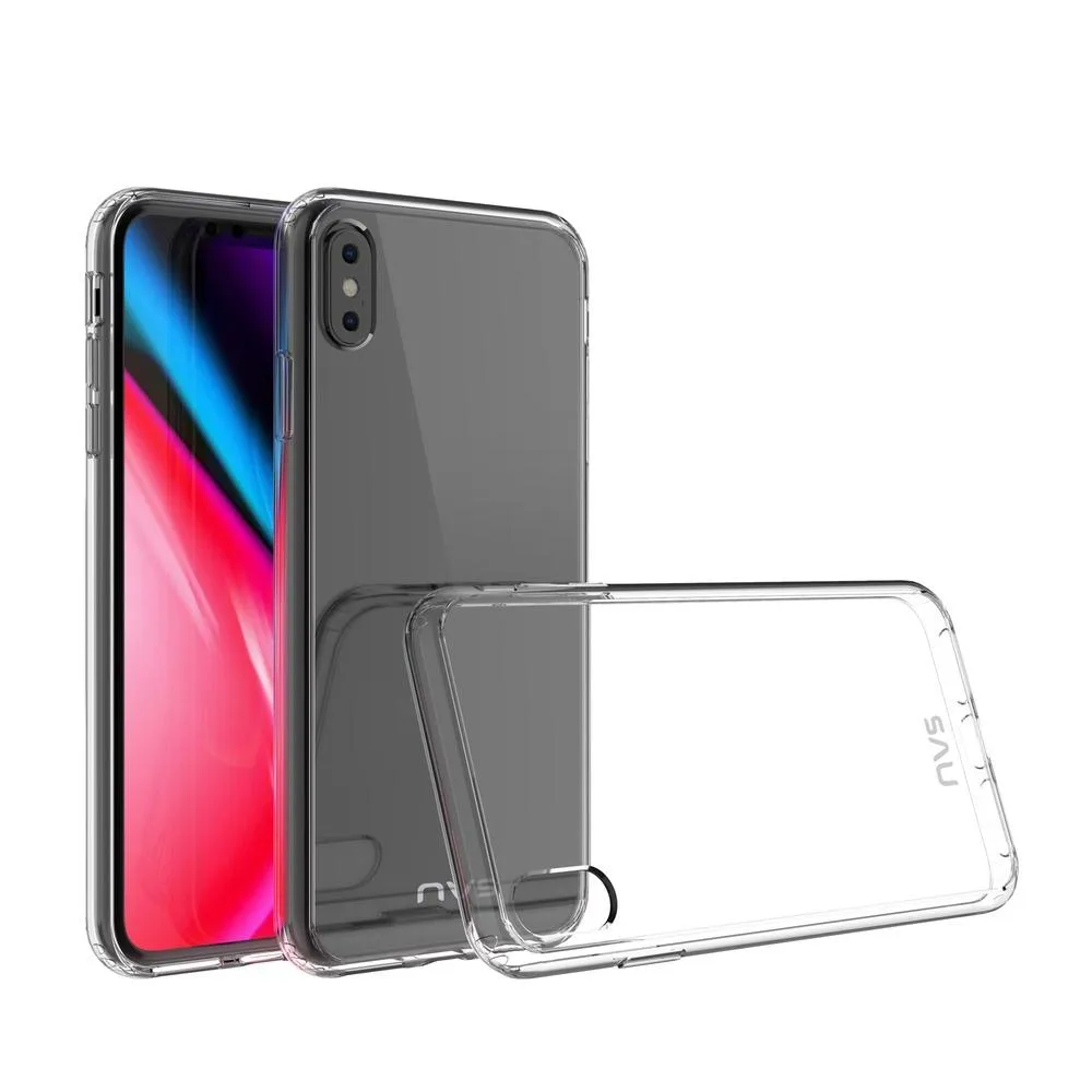 NVS Quartz Ultra Thin 5H Hardness Anti-Scratch Clear TPU Case  for iPhone XS Max