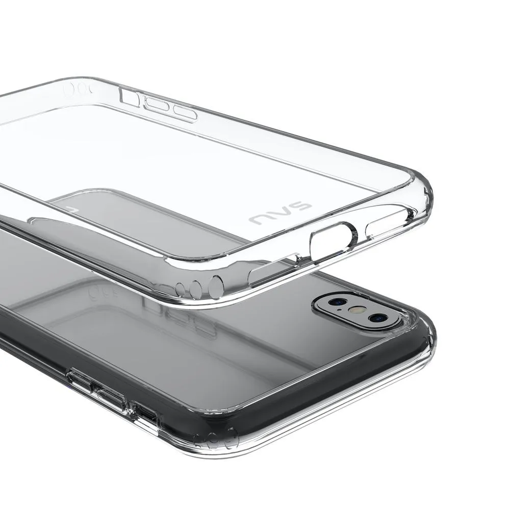 NVS Quartz Ultra Thin 5H Hardness Anti-Scratch Clear TPU Case  for iPhone XS Max