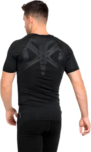 Odlo Men's Active Spine Light T-Shirt, Black, Large