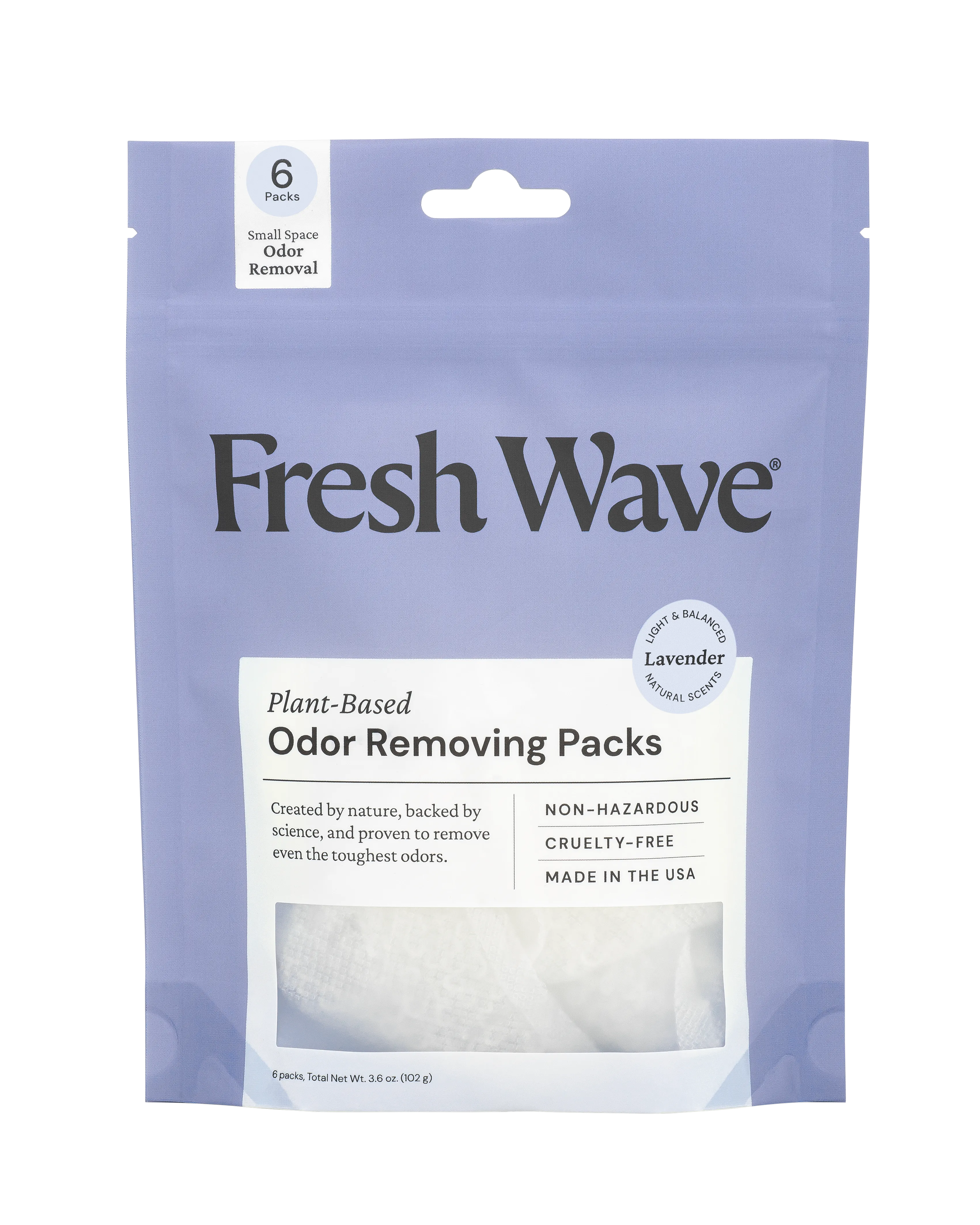 Odor Removing Packs for Small Spaces