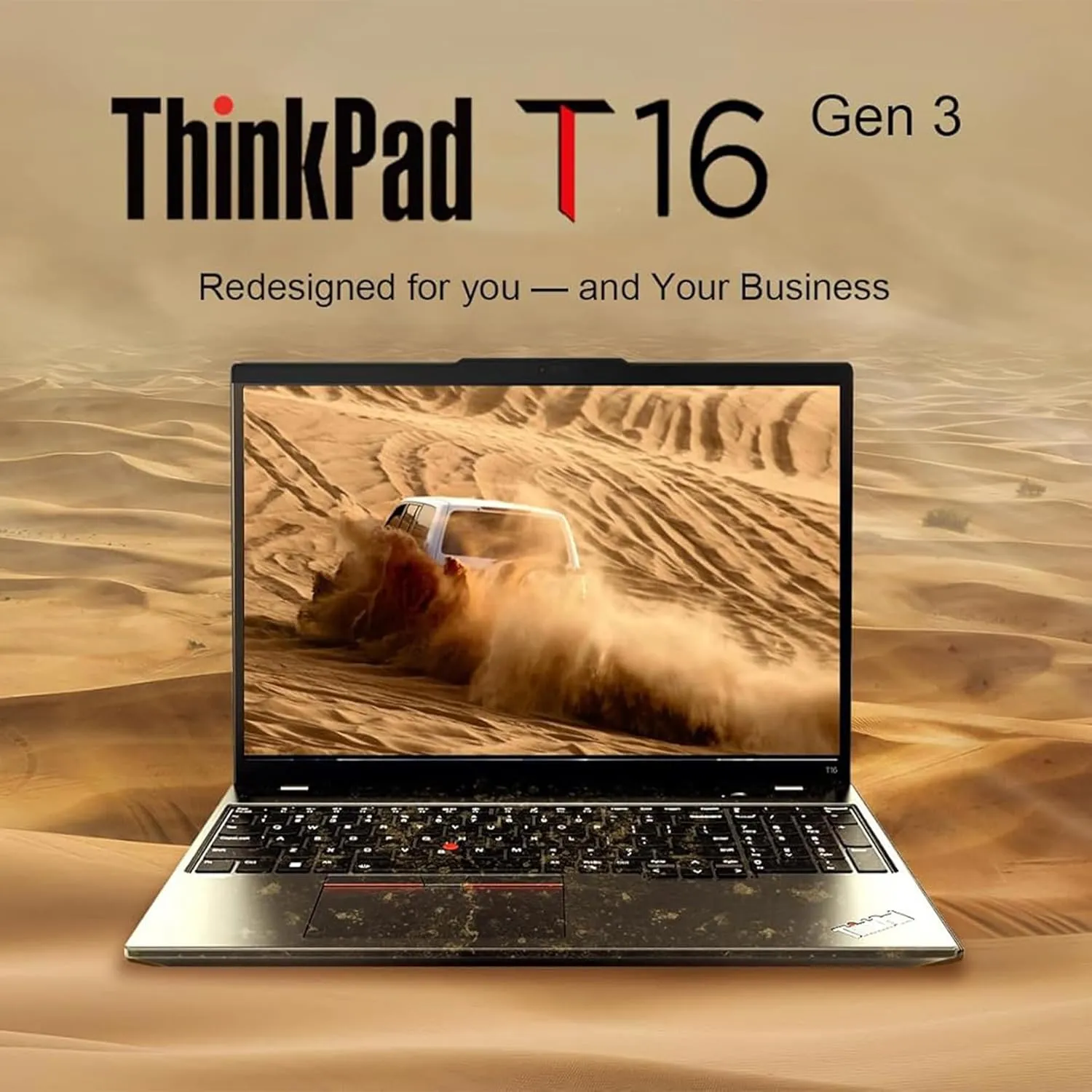 Oemgenuine Lenovo ThinkPad T16 Gen 3 16” WUXGA IPS Display, Intel Ultra 5-125U (Beats i7-1355U), 16GB DDR5, 512GB NVMe, Webcam, WiFi 6E   BT, RJ-45, Backlit KB, FP Reader, W11P, Business Laptop