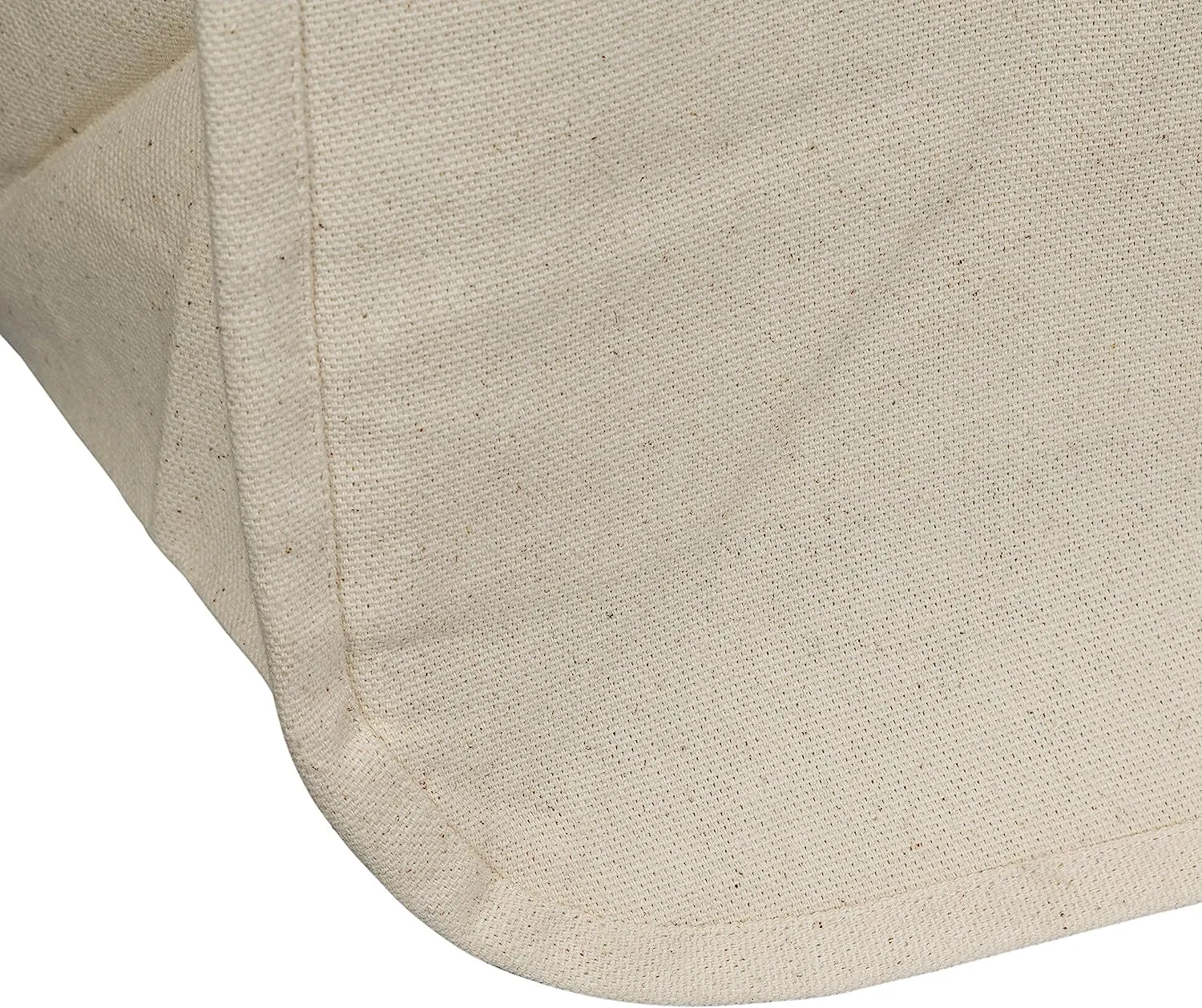 Organic Cotton Reusable Grocery Tote – Heavy-Duty, Washable, and Eco-Friendly Shopping Bag with Bottle Sleeves