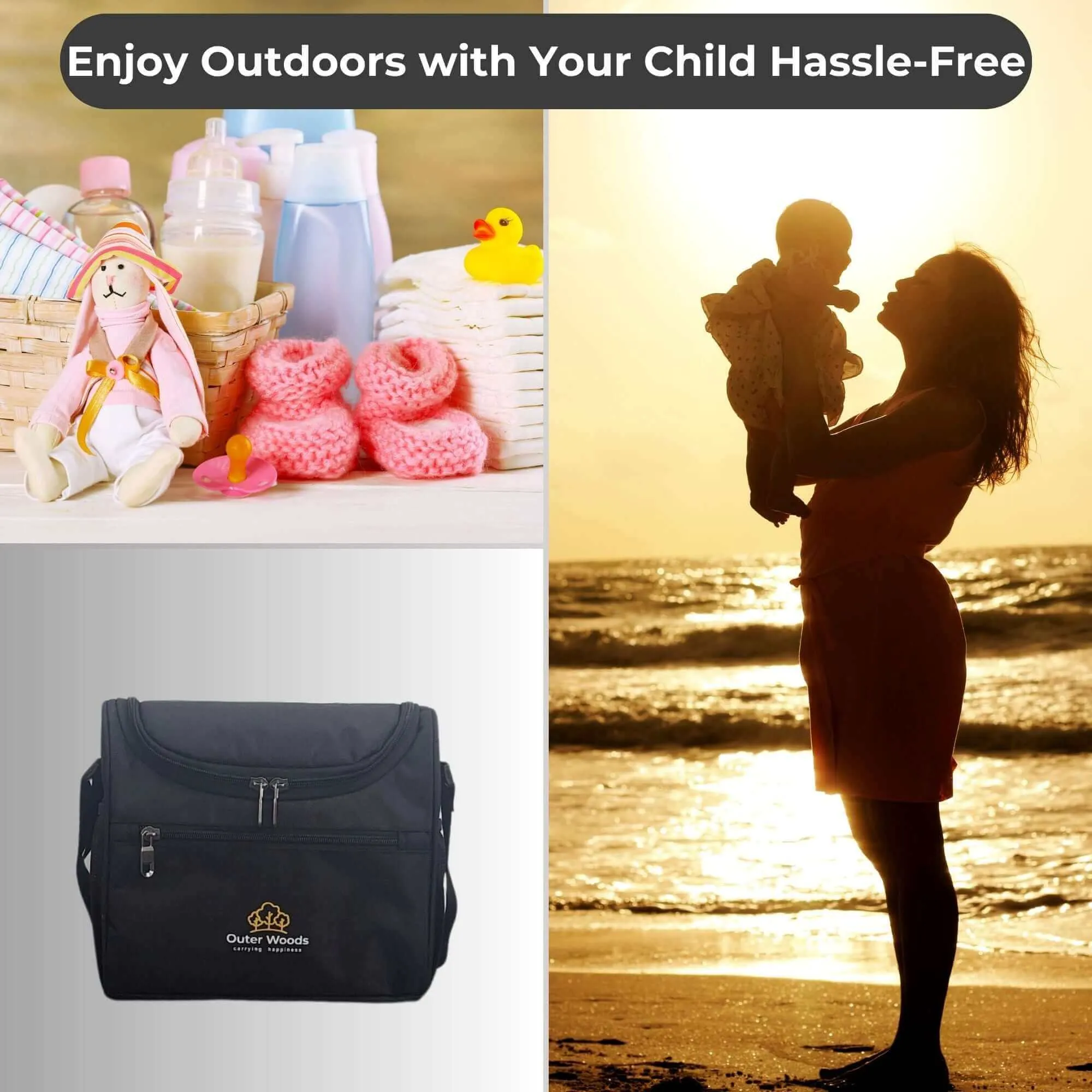 Outer Woods Insulated Breast Milk Cooler Bag