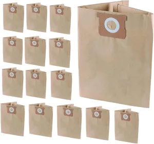 Pack 15 Vacuum Bags for DEWALT 6 to 10 Gallon Shop Vac DXVA19-4101, Dust Collection Bag with Filter for DXV06P DXV09P DXV09PA Replacement Parts Accessories
