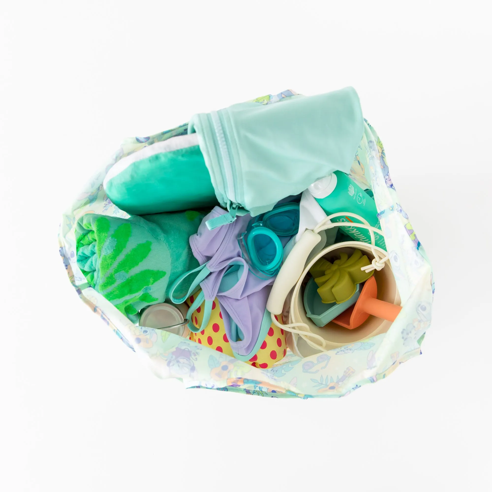 Packable Tote Bag: Aloha Stitch