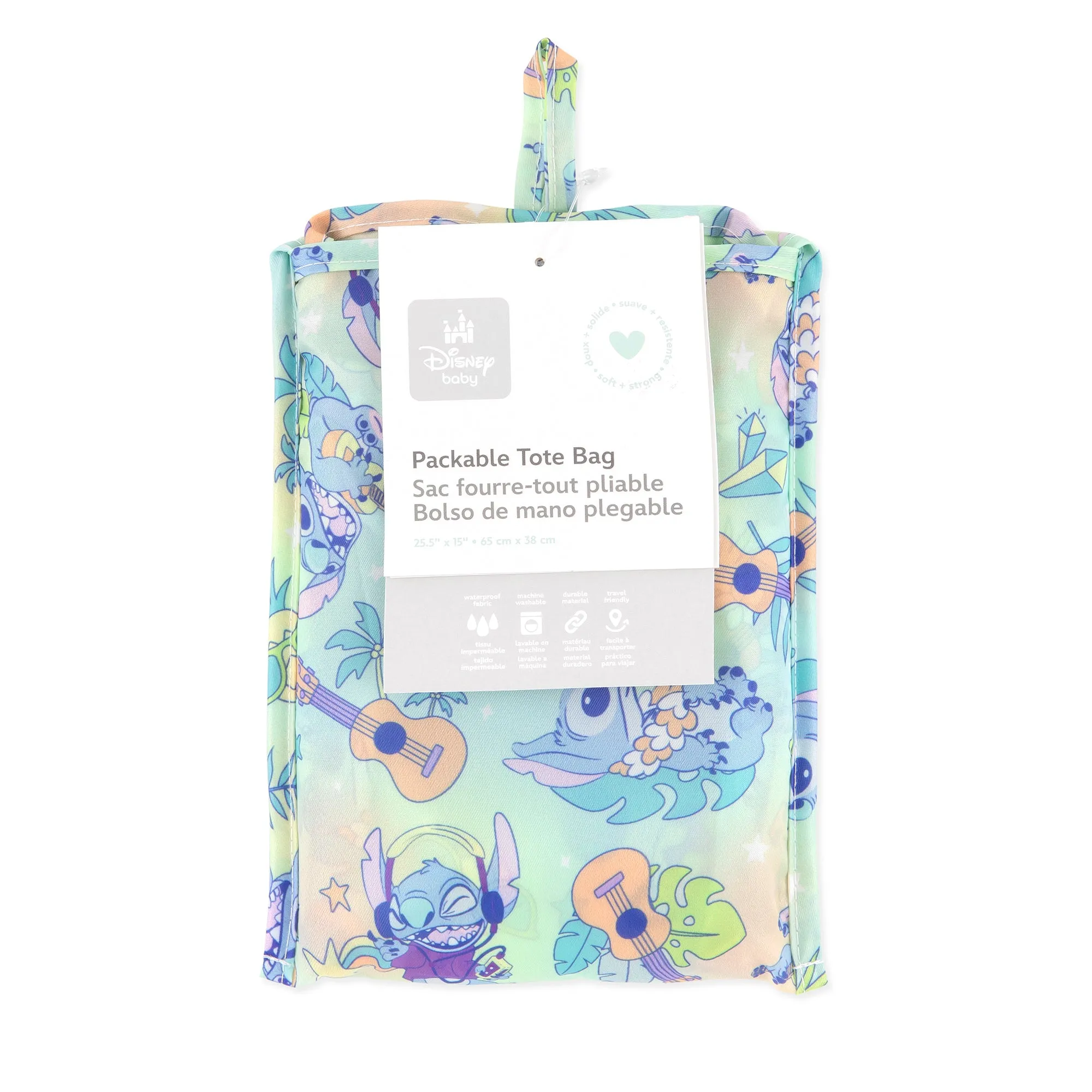 Packable Tote Bag: Aloha Stitch