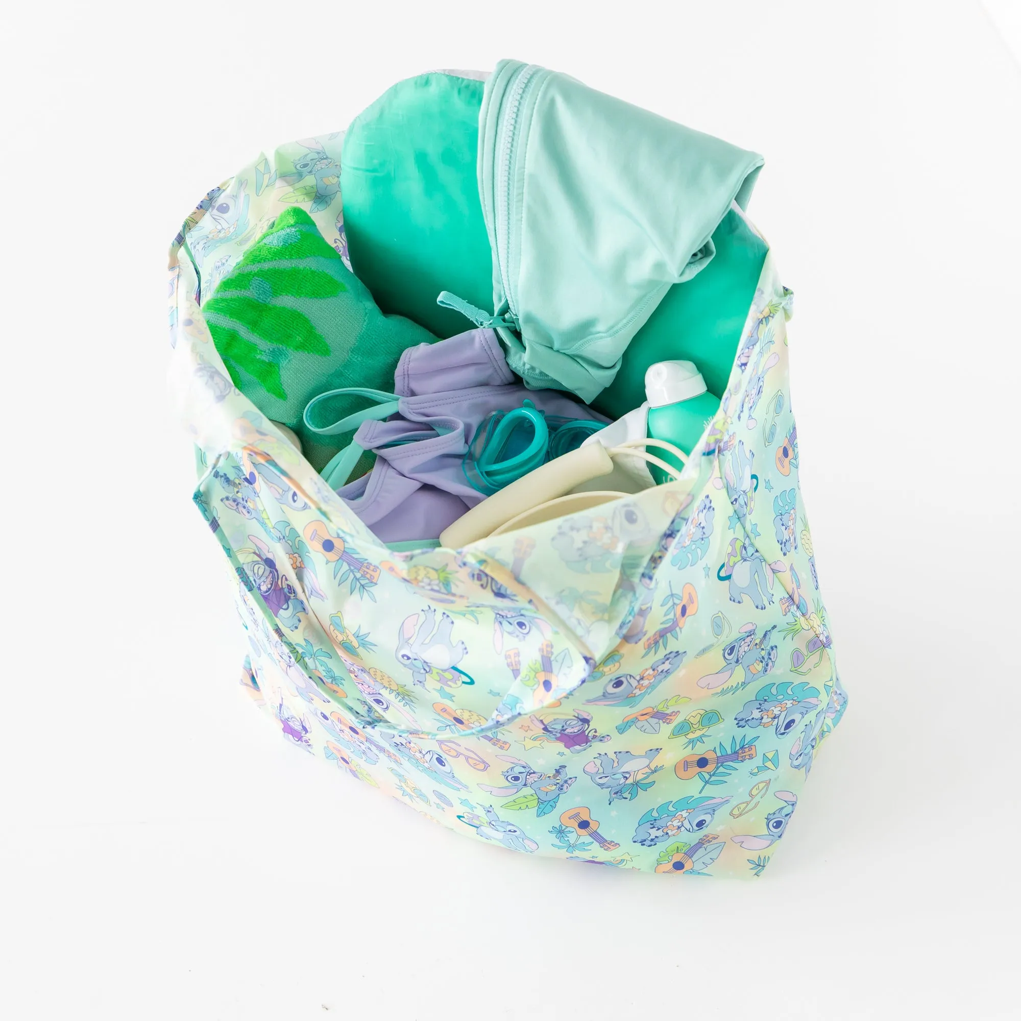 Packable Tote Bag: Aloha Stitch