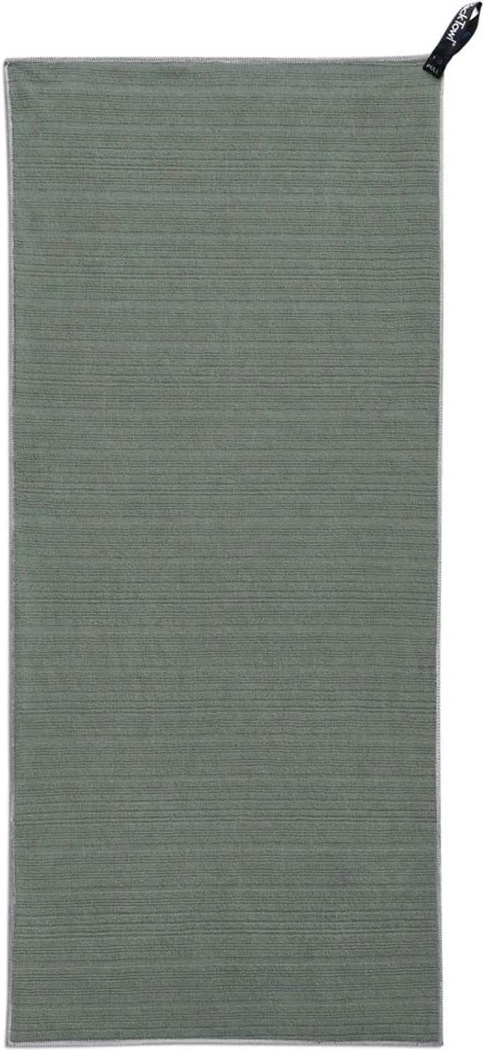PackTowl Luxe Lightweight Microfiber Camping and Travel Towel, Sage, Body