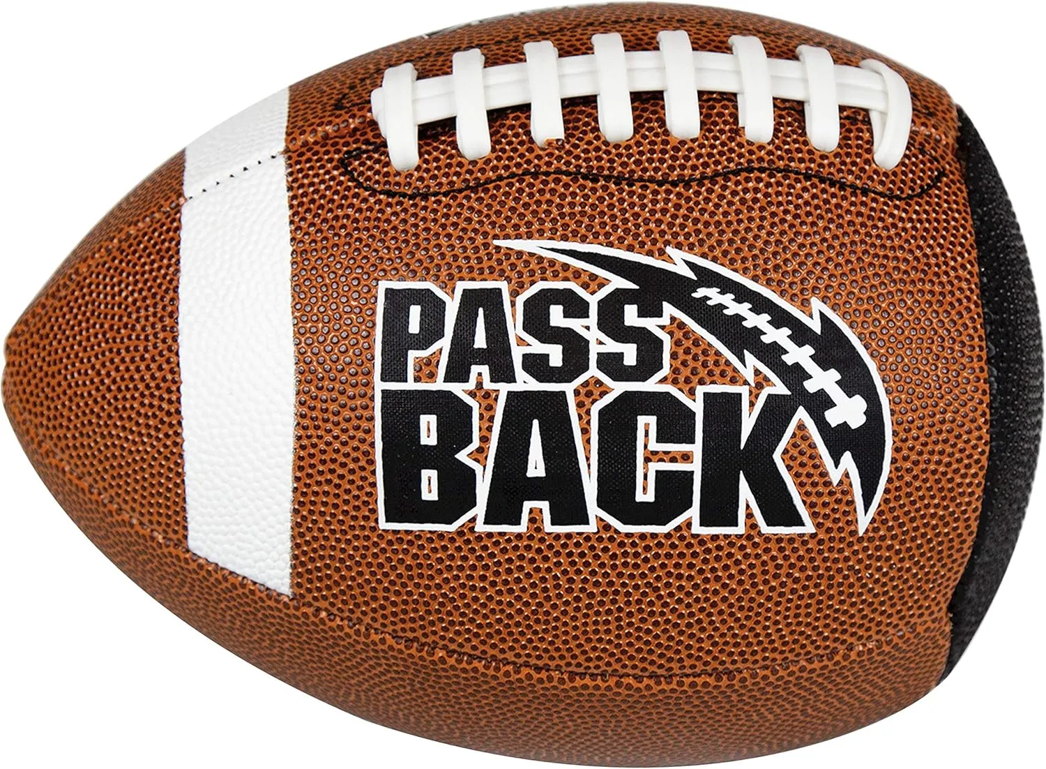 Passback Official Composite Football, Ages 14 , High School Training Football, (Ships Deflated)
