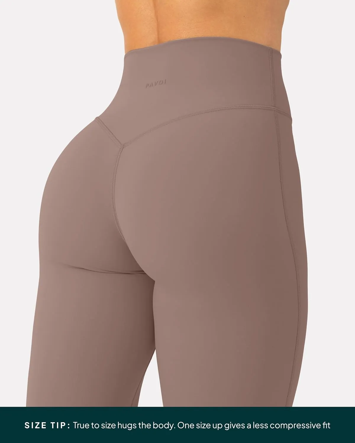 PAVOI ACTIVE Buttery Soft Workout Leggings for Women - High Waisted No Front Seam Gym Leggings Yoga Pants - FlexFlow
