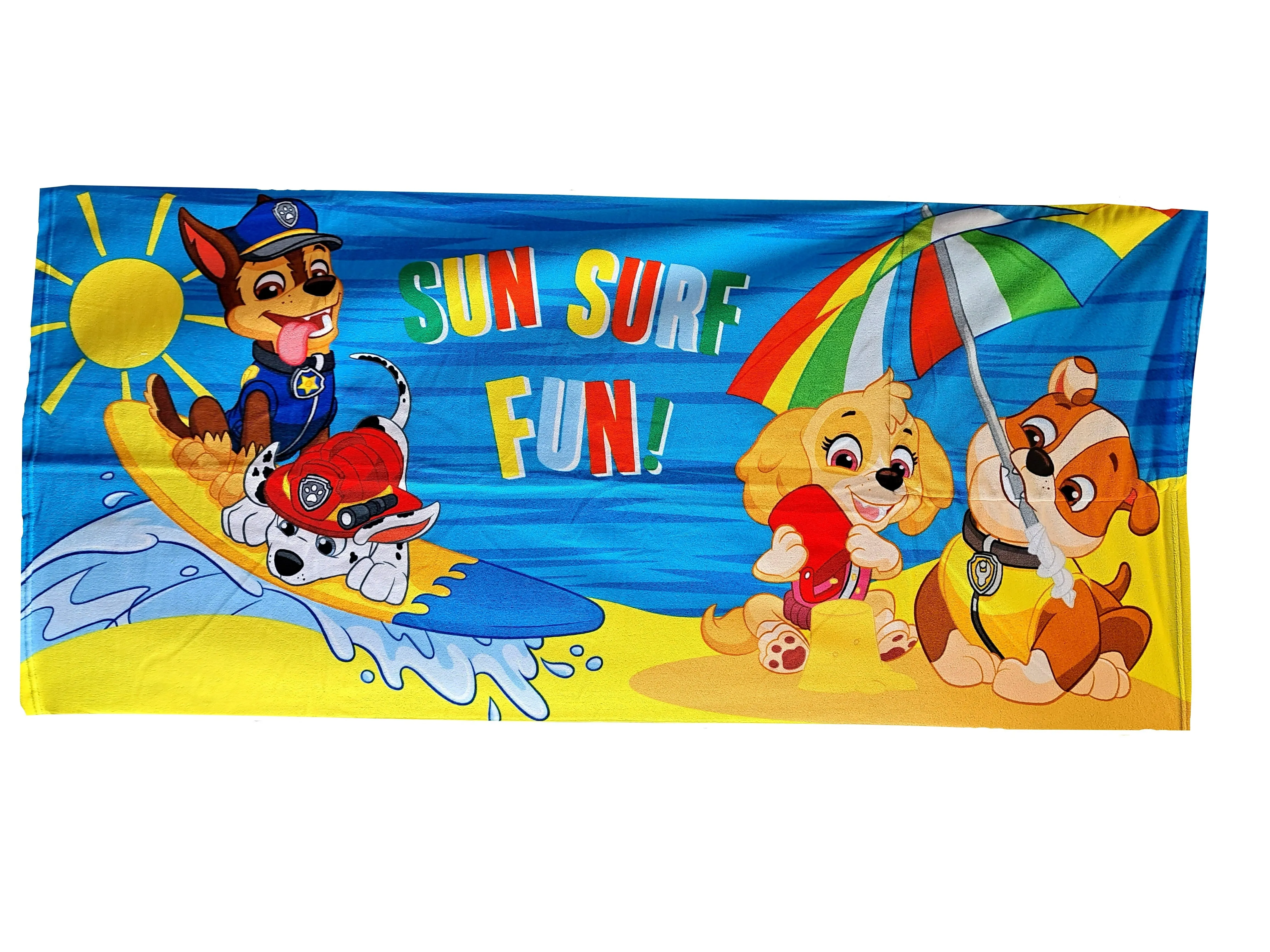 Paw Patrol Beach Towel & Pull String Bag