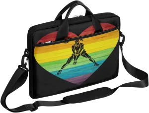 Paws Texture Laptop Shoulder Bag for Tablet Computer Notebook Sleeve Messenger Carrying Case Briefcase Tote