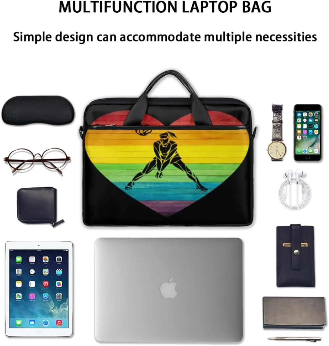 Paws Texture Laptop Shoulder Bag for Tablet Computer Notebook Sleeve Messenger Carrying Case Briefcase Tote