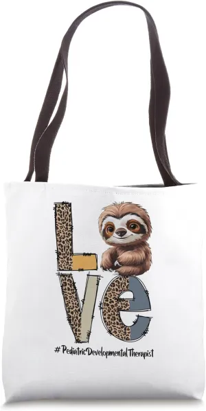 Pediatric Developmental Therapist Teacher Back To School Tote Bag