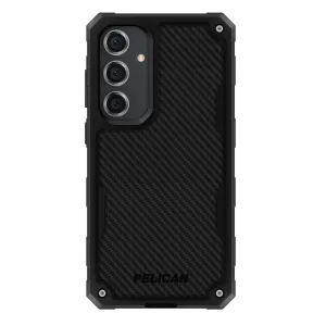 Pelican Shield Carbon Fibre Case Samsung S24 Plus 6.7 inch - Black